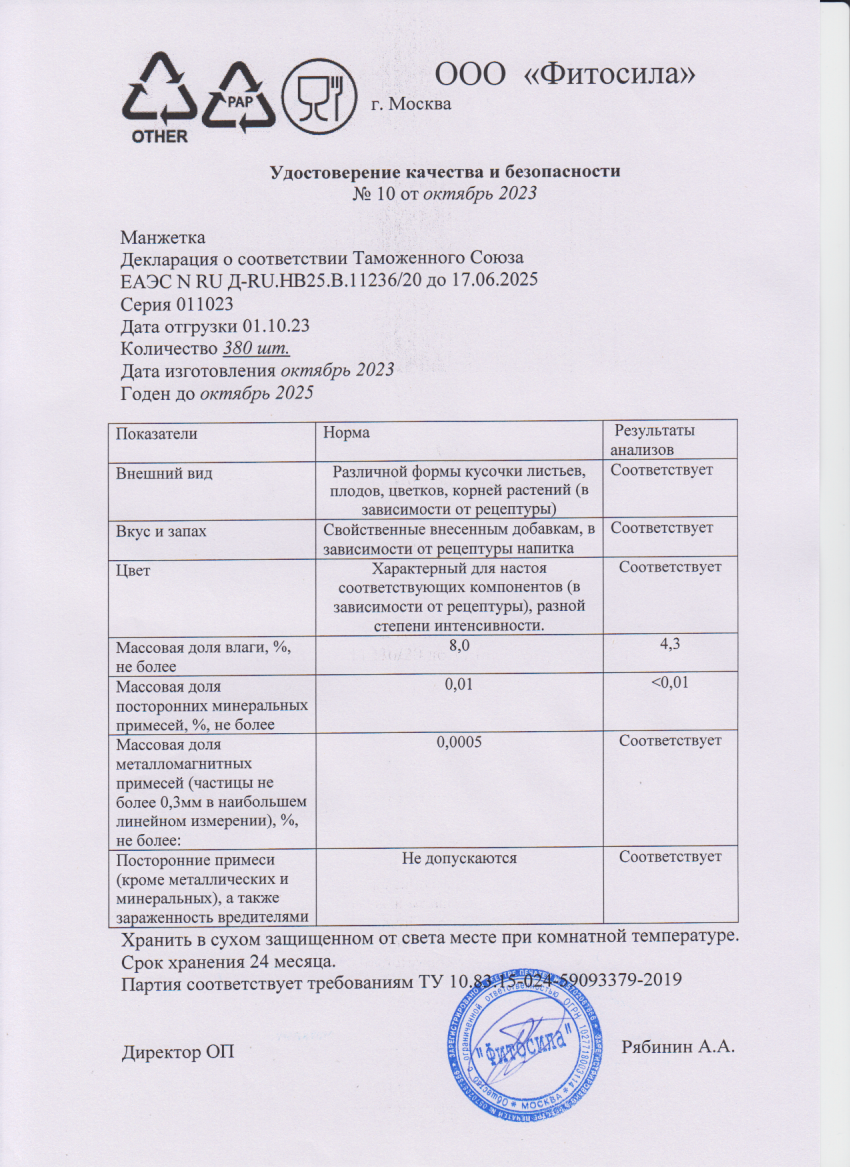 Паспорт №011023